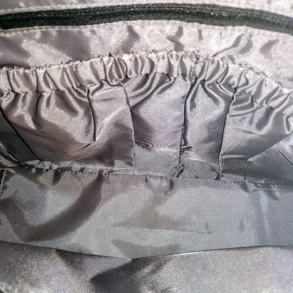 Brand New Eddie Bauer Grey & Blue Soft Sided Briefcase Book Laptop Computer Bag - Picture 7 of 12